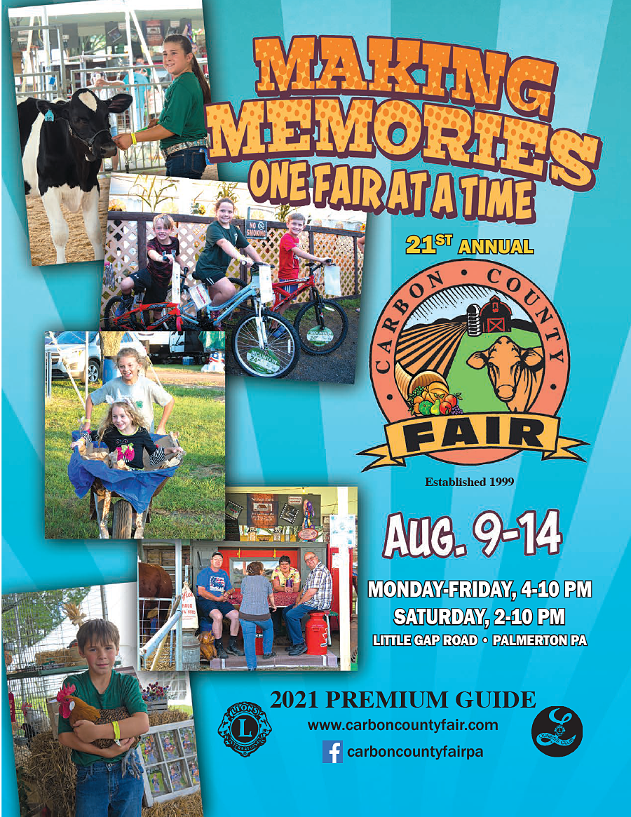 Premium Book Locations Carbon County Fair
